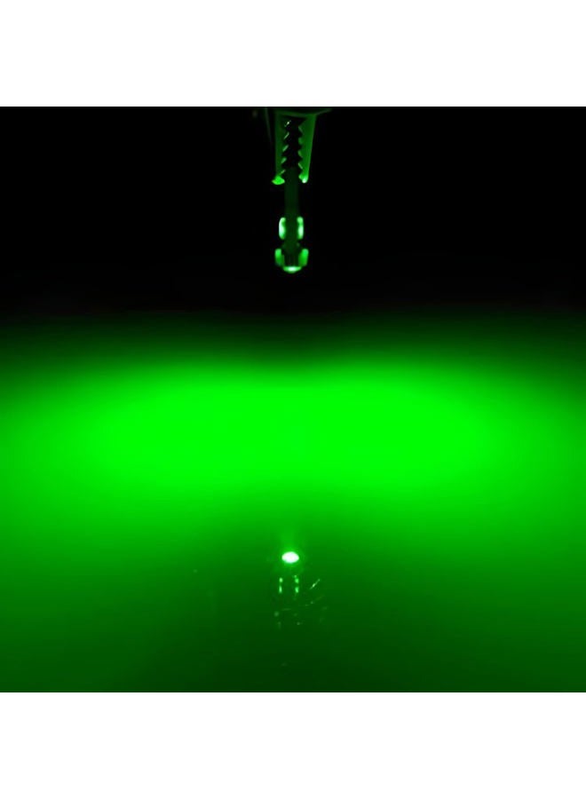 AUXLIGHT Green T5 37 74 2721 PC74 PC37 LED Bulb, 3030 Chips Super Bright 12 Volt Replacements, Interior Dome Map Dashboard Indicator Instrument Panel Gauge Cluster Lamp Lights (Pack of 10) - Image 2