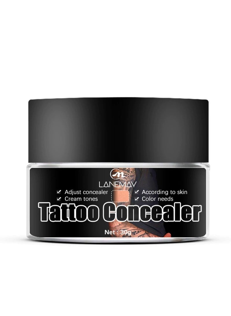 LANEMAY Tattoo Concealer Cream Waterproof Long Lasting Full Coverage for Scar Acne Dark Circles Face and Body Use - Image 5