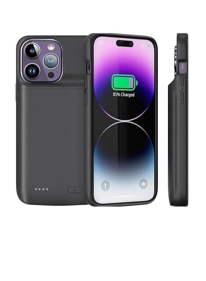 Battery Case use for iPhone 15 Pro 7000mAh Slim Portable Rechargeable Battery Charging Case Compatible with iPhone Extended Battery Charger Case  - Image 1