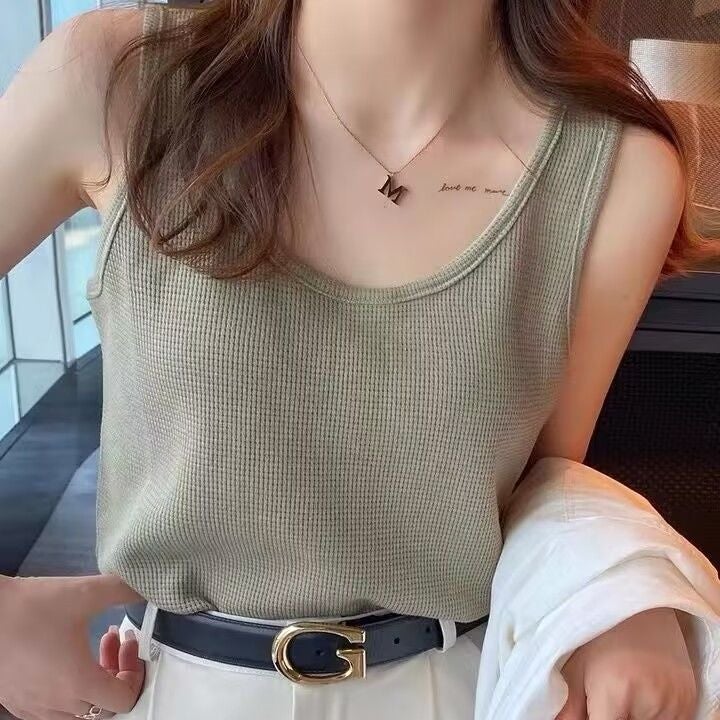 تيشيرت بودي سويت نسائي بنسيج وافل - Image 2