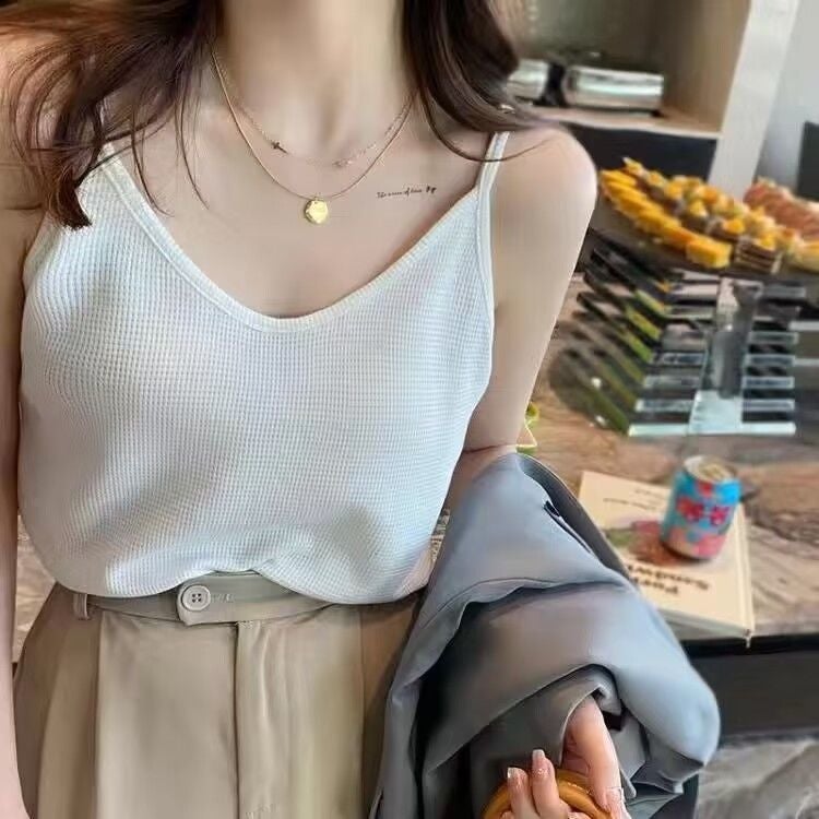 تيشيرت بودي سويت نسائي بنسيج وافل - Image 4
