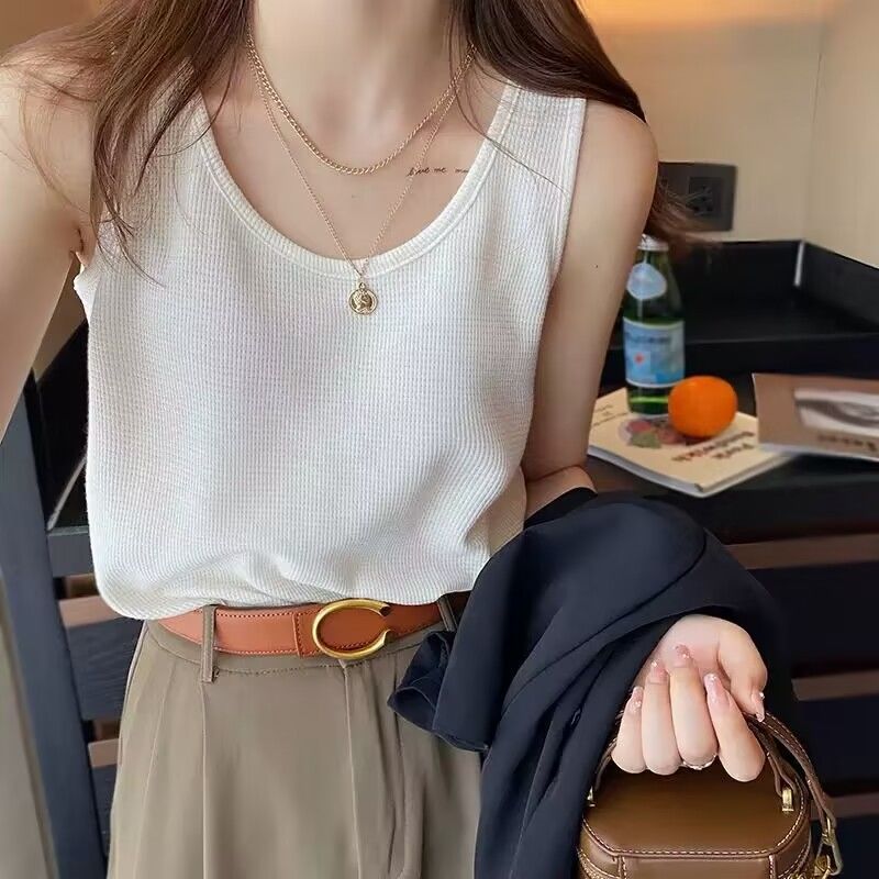 تيشيرت بودي سويت نسائي بنسيج وافل - Image 1