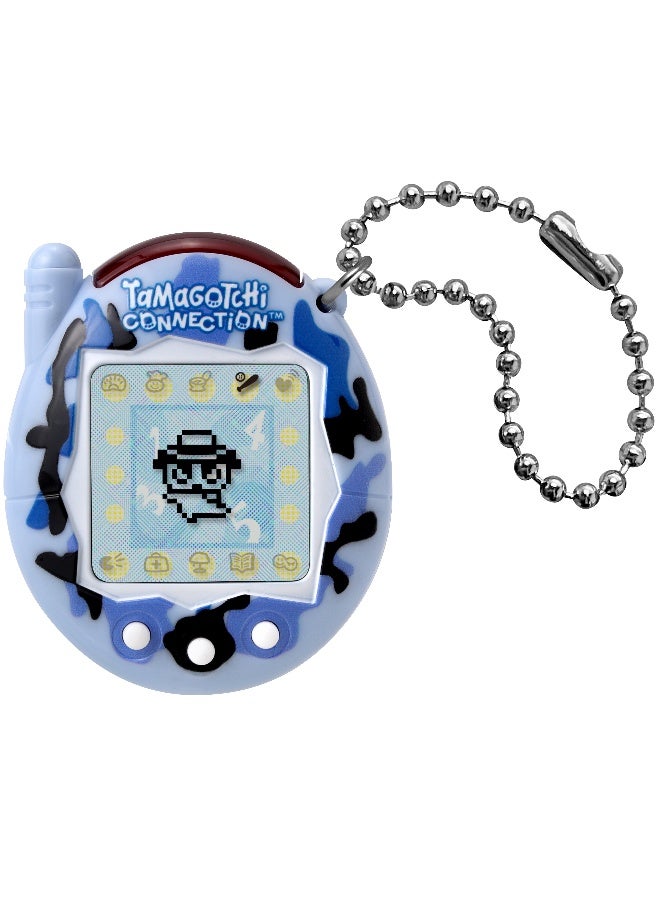 Bandai تاما غوتشي كونكشن وايلد بلو، يعمل بالبطارية | حيوان أليف إلكتروني | حيوان أليف افتراضي ريترو | ألعاب للأطفال، الفتيات والفتيان | لعبة تفاعلية | حيوان أليف رقمي - Image 1