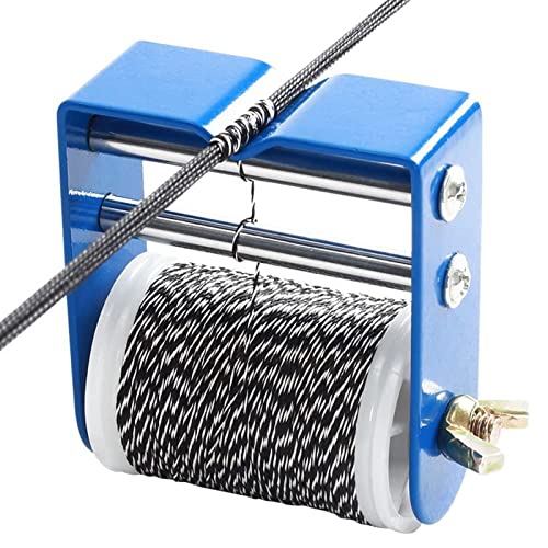SOPOGER Archery Bowstring Serving Thread Jig 131 yard/120m Durable Nylon Bow Serving String Thread for Compound/Recurve Bow Tying Peep Sight Nock… (Black-White) - Image 1