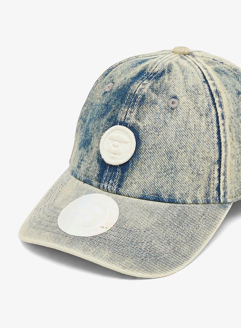 AAPE AAPENOW moonface logo patch cap