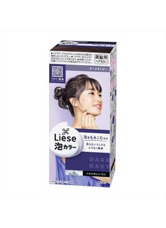 Liese Bubble Color Hair Dye - Dark Navy