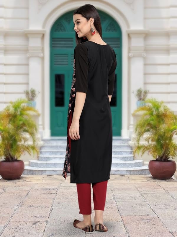 Tee Projekt Printed Crepe Kurti for Women ll Modern Kurtis: for The Trendy You (Pack of 6) - Image 2