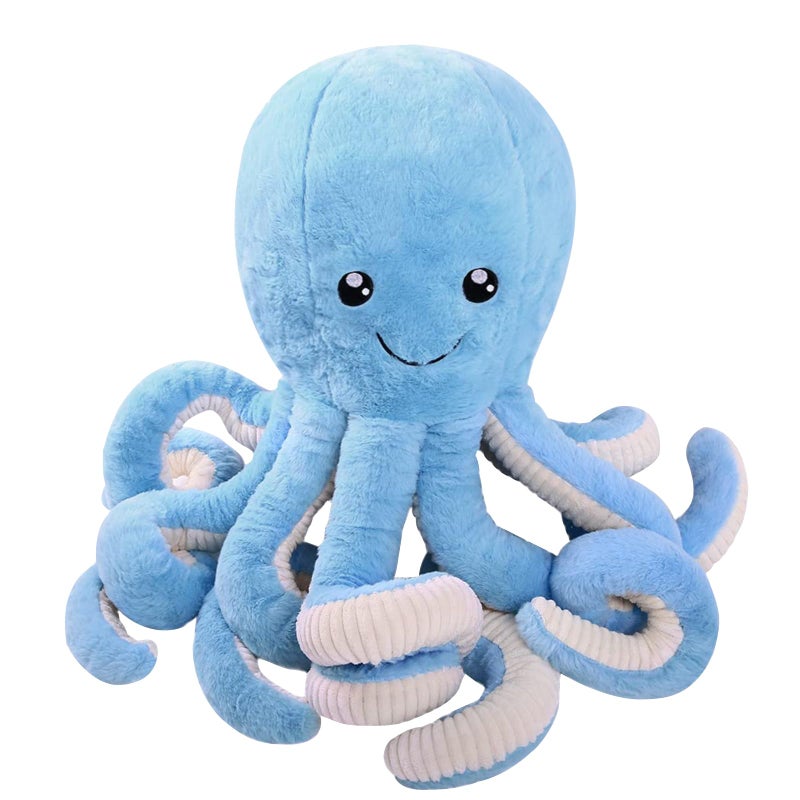 DENTRUN Octopus Stuffed Animals Giant Octopus Plush Doll Play Toys for Kids Girls Boys Adults Birthday Xmas Halloween Present Stuffed Sea Animals Plushie 7162432 Inches 5 Colors - Image 2
