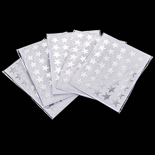 EBOOT Star Stickers 1750 Count Self-Adhesive Stickers Stars (Silver) - Image 5