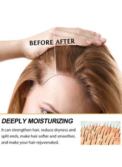 EELHOE 60ml Castor Oil for Hair Care Organic Castor Essential Oil Rich in Omega and Ricinoleic Acid for Stronger Hair Lash and Brow Castor Serum for Hair Beard Eyelash Eyebrow Growth and Nails Care Face Serum Castor Oil Face Oil  - Image 4