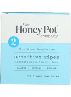 the Honey Pot company The Honey Pot - Wipes Intimate Nrml Indv - 15 Ct 