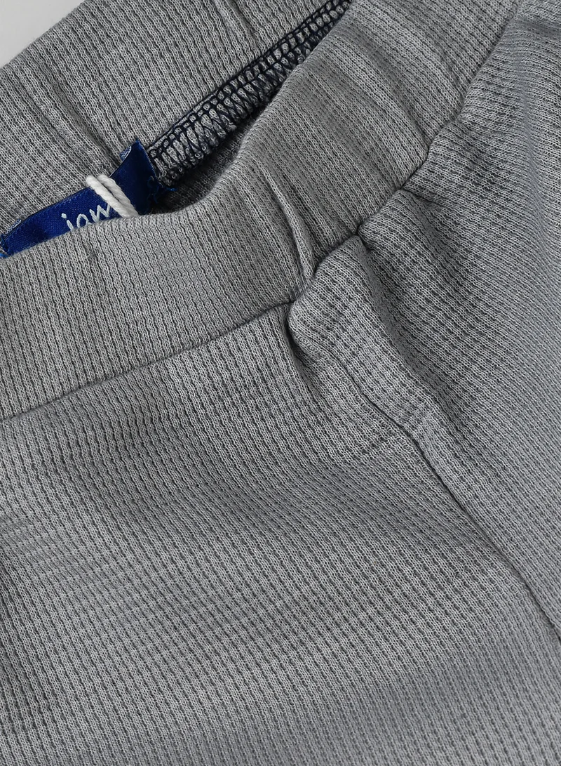 JAM Boys Grey Textured Pants