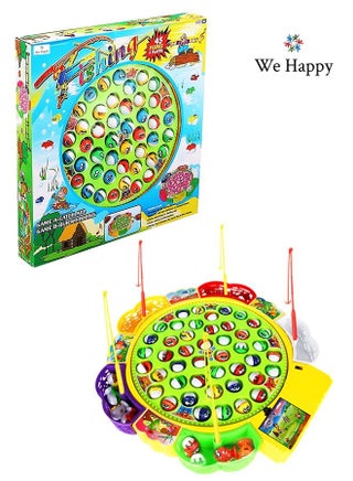 Fishing Game Toy Set with Rotating Board Includes 45 Fishes and 5 Fishing Rodes Amazing Activity for Kids - pzsku/Z9F1B7D5D8FDC8DA70843Z/45/_/1684516068/006bf66c-014d-42b0-9234-a470d4029902