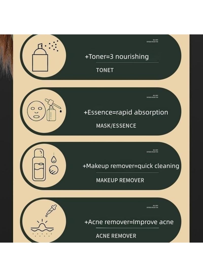 general Facial Nano Mist, Handheld Facial Mist, Moisturizing, Facial Mist, Skin Firming, Hydrotherapy, USB Rechargeable, Skin Care Tools, Face Steamer - Image 4