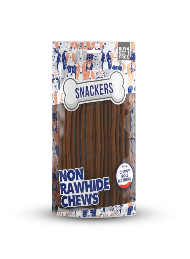 Snackers Non-Rawhide Dog Chews, Chewy Roll Natural for Dogs, 225g | Safe & Digestible Treats | Healthy Chew Sticks for All Breeds & Sizes - Image 4
