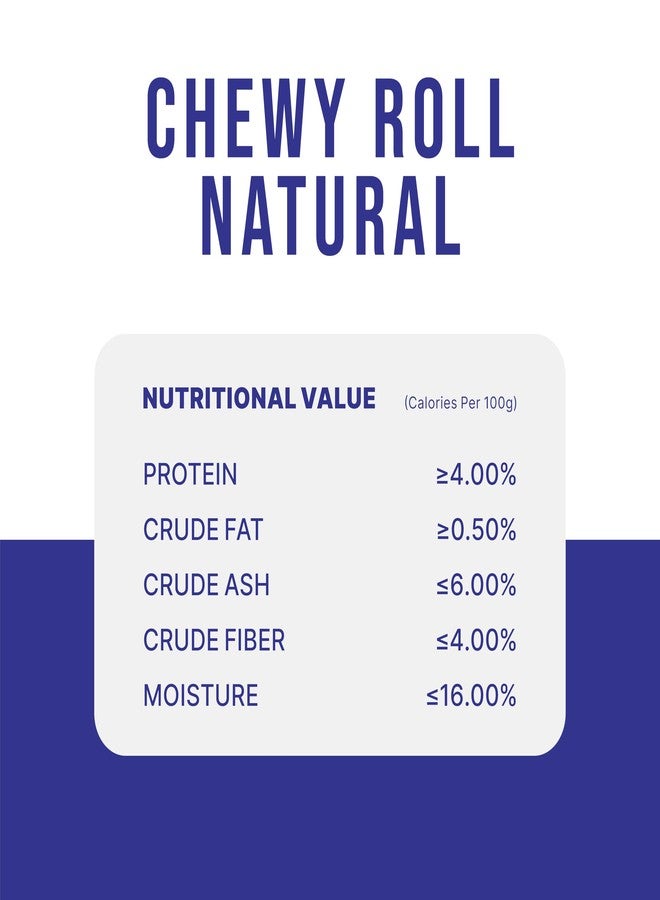 Snackers Non-Rawhide Dog Chews, Chewy Roll Natural for Dogs, 225g | Safe & Digestible Treats | Healthy Chew Sticks for All Breeds & Sizes - Image 5