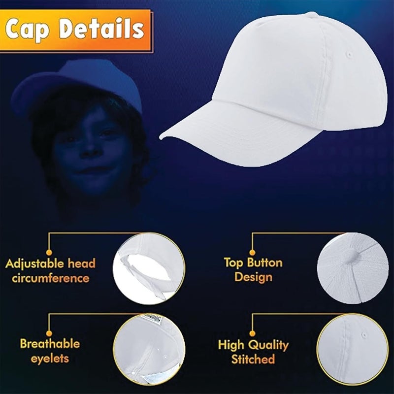 YANEK unisex-child kids cap Baseball Cap - Image 3