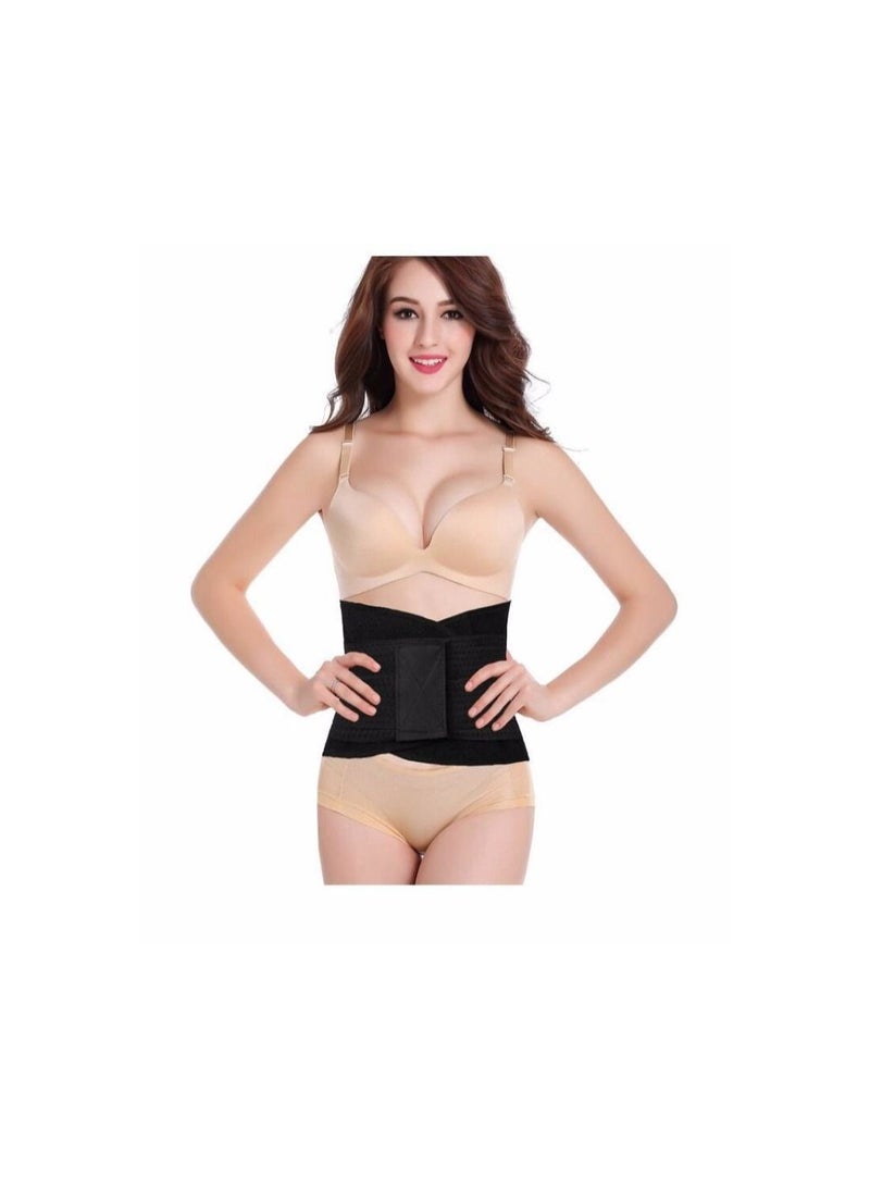 Miss Belt حزام شكل الساعة الرملية الفوري لتقويم الخصر باللون الأسود L/Xl - Image 5