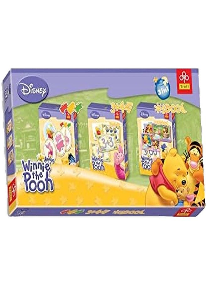 TREFL - Disney 3in1 Set Winnie the Pooh  - 8174