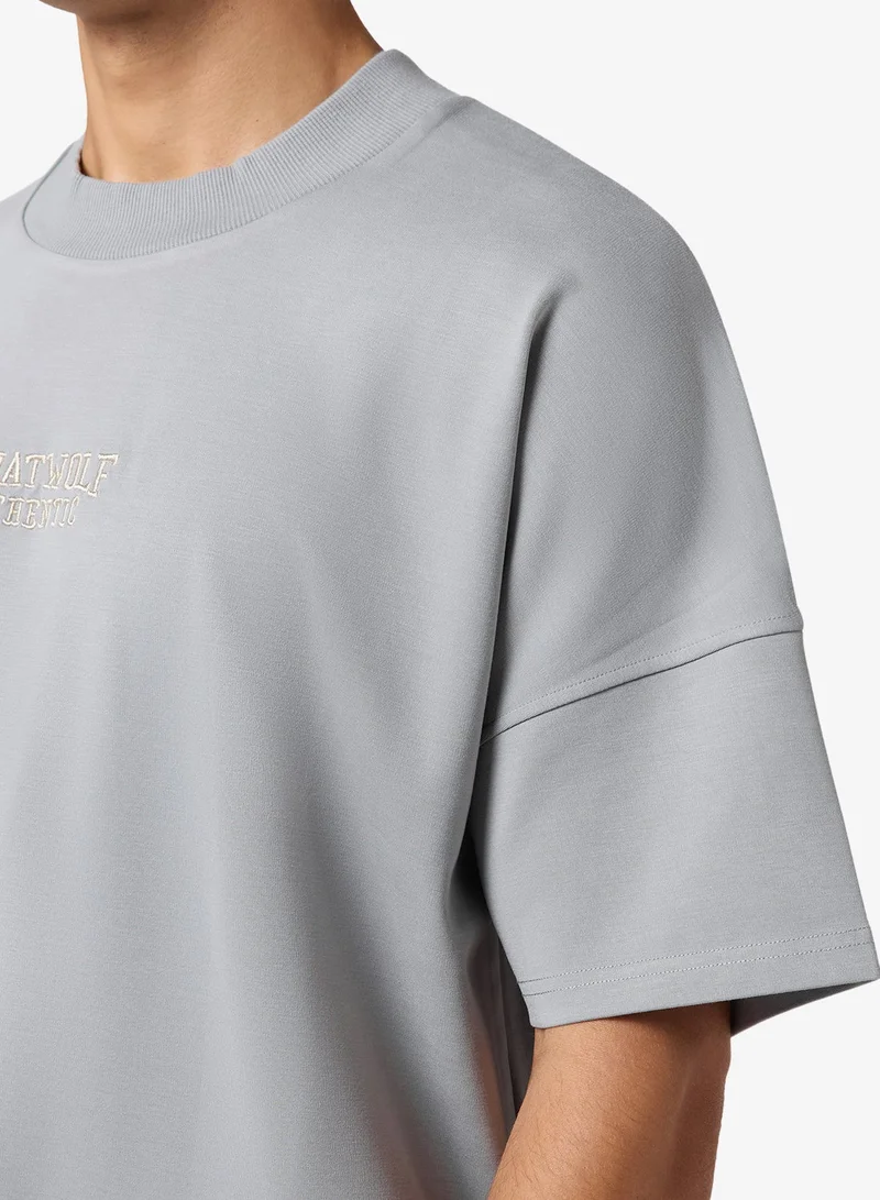 SQUATWOLF  Oversized Word Up Cotton Tee for Men | Best Price UAE