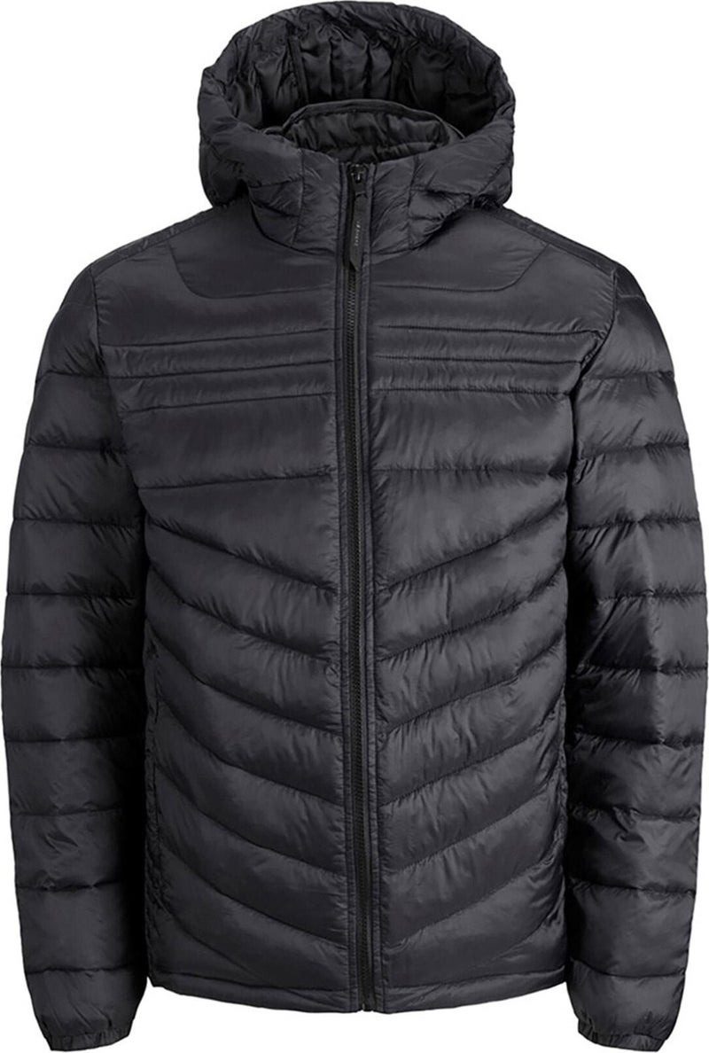 Jack Jones Men's Puffer Hooded Jacket - 12211785 - Image 4