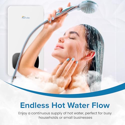 Senville Tankless Water Heater, Electric, 13KW, 240V - Image 2