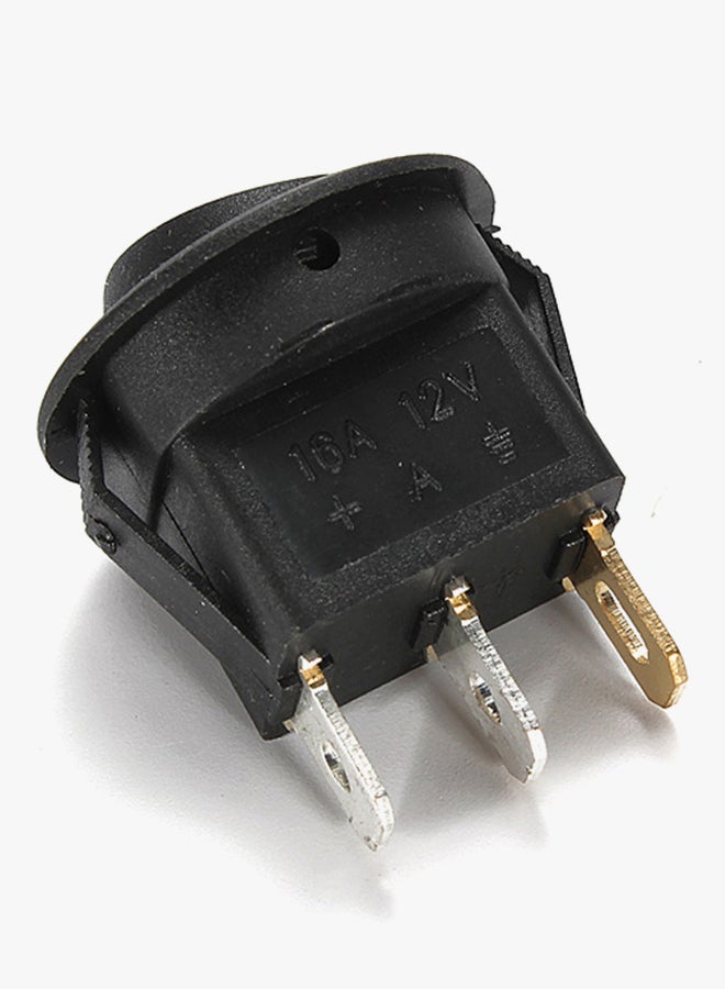 Loquat LED Light Car Boat Round Rocker Toggle Switch - Image 2