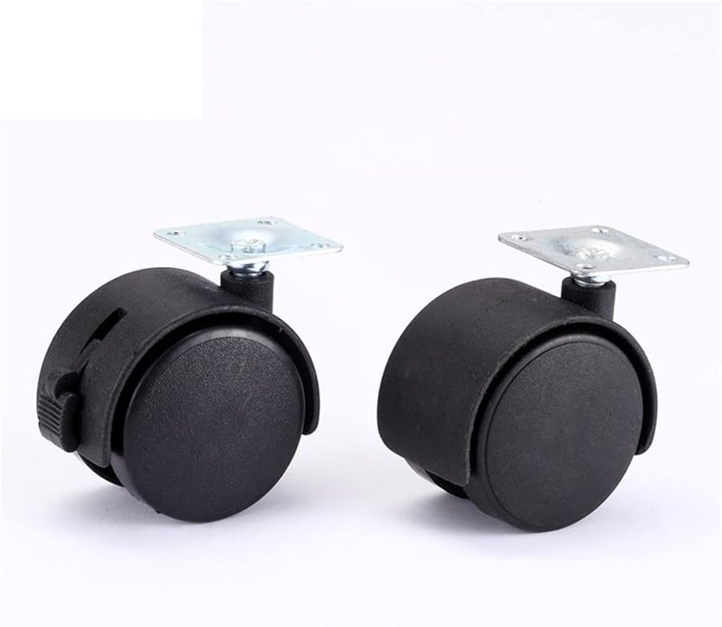 M8 Thread Swivel Caster Wheels 39mm 1.5 Inch Furniture Chair Trolley Hardware Screw Without Brake - Image 5