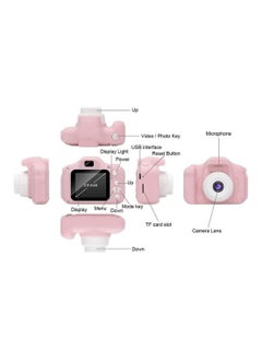 YOMNA Kids Camera,Mini Rechargeable Child Digital Camera Shockproof Video Camcorder Gifts for 3-8 Year Old Boys Girls,8MP HD Video-PINK  - Image 4