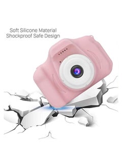 YOMNA Kids Camera,Mini Rechargeable Child Digital Camera Shockproof Video Camcorder Gifts for 3-8 Year Old Boys Girls,8MP HD Video-PINK  - Image 3