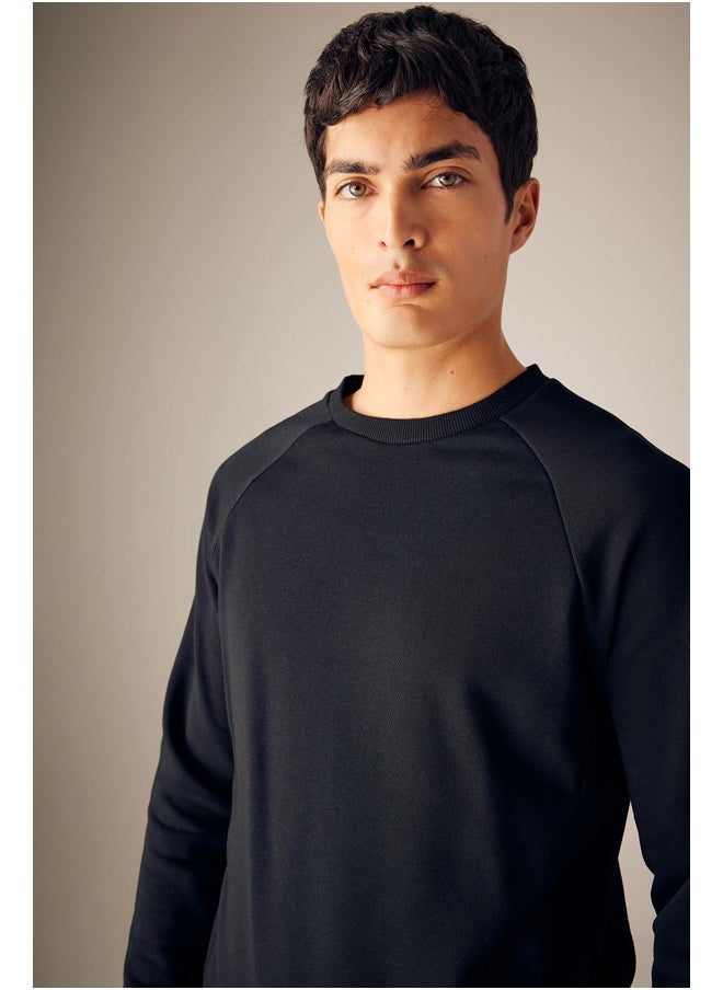 DeFacto Man Regular Fit Crew Neck Sweatshirt  - Image 5