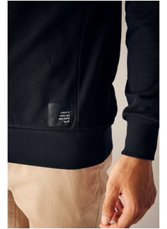 DeFacto Man Regular Fit Crew Neck Sweatshirt  - Image 2