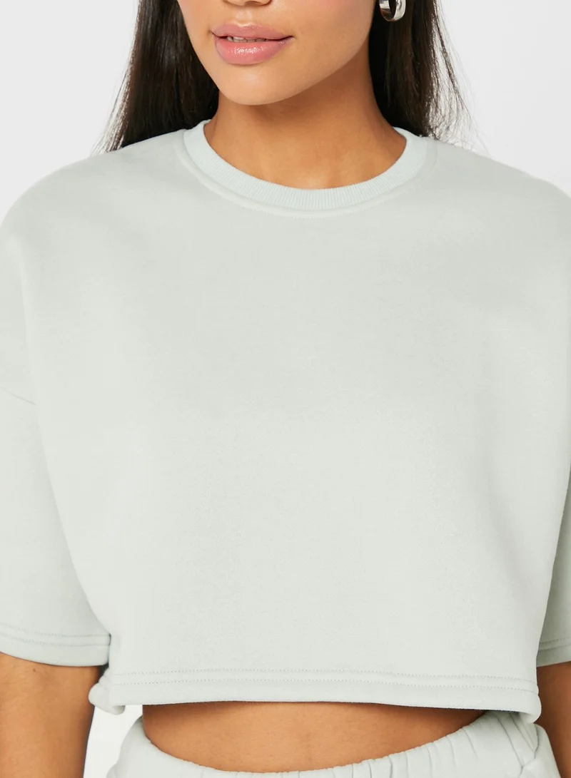 4th & Reckless Round Neck Sweatshirt