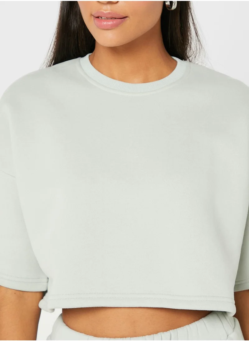 4th & Reckless Round Neck Sweatshirt
