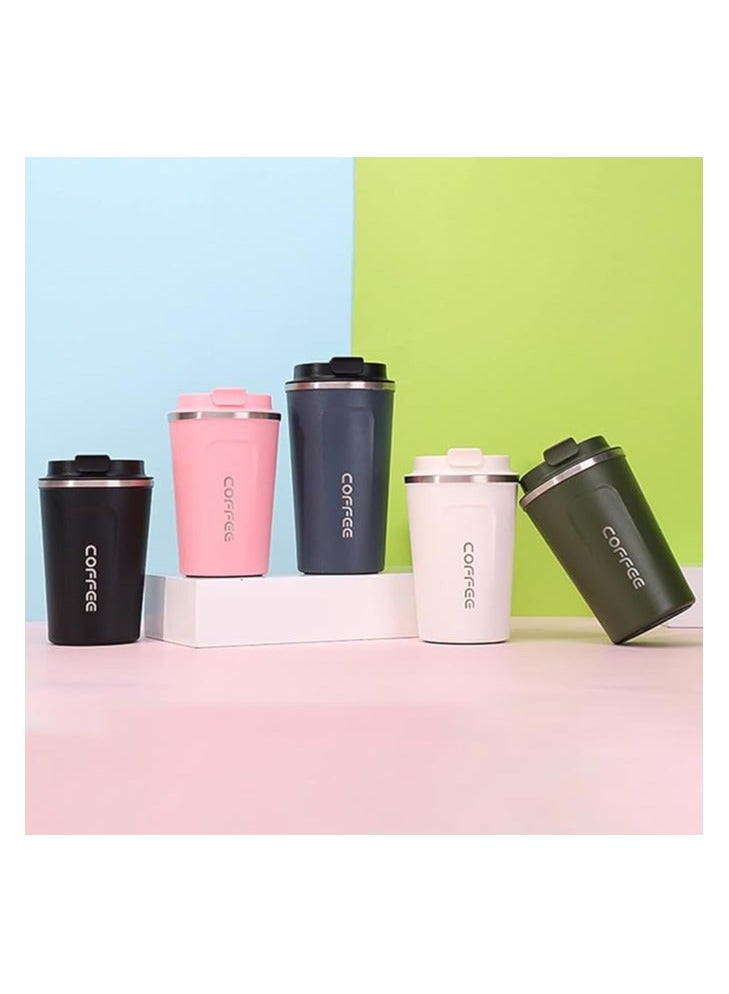 Stainless Steel 510 ml Coffee Cup, Leakproof Insulated Thermal Cup. - Image 3
