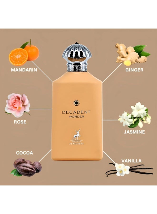 MAISON ALHAMBRA Decadent Wonder EDP For Women 100ml - Image 5