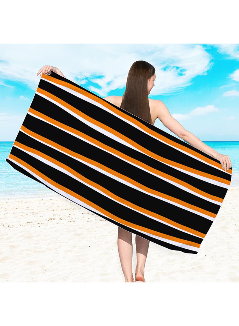 Bluejw Microfiber Beach Towel Fast Large-drying design, highly absorbent towels, quick-drying blanket, lightweight. Ideal for the beach, pool, travel, swimming, camping, yoga, gym 70*150cm - Image 1
