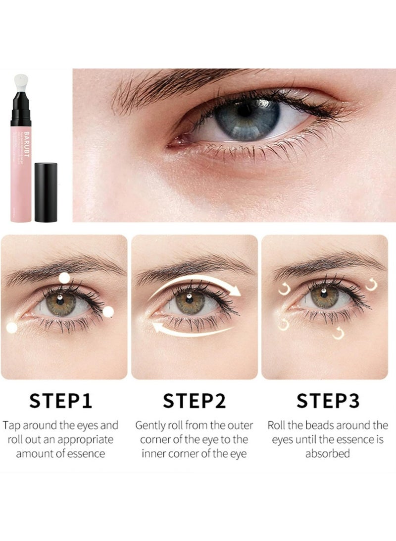 BARUBT Water Elastic Eye Essence Gel+Water Elastic Eye Firming Cream Eye Treatments Skin Care - Image 3
