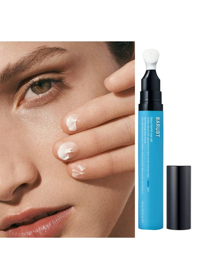 BARUBT Water Elastic Eye Essence Gel+Water Elastic Eye Firming Cream Eye Treatments Skin Care - Image 5