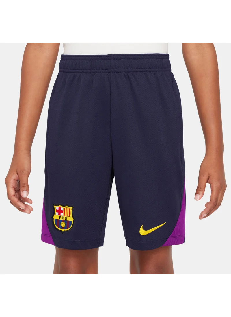 Nike Kids' FC Barcelona Strike Knit Football Shorts