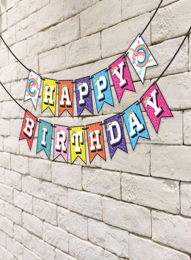ووبوكس لافتة عيد ميلاد سعيد متعددة الألوان من ووبوكس، زينة عيد ميلاد بنمط قوس قزح، عنصر زينة عيد ميلاد - Image 4