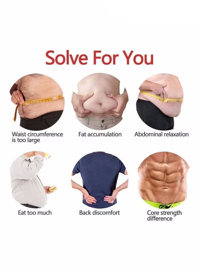 GIFT Men Sauna Shaper Vest Thermo Sweat Shapewear Slimming Tank Top Gym Fitness Workout Zipper Corset Shirt Fat Burning Slimming Body Shaper Sauna Vest  - Image 5