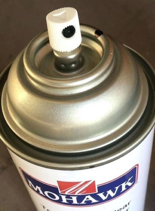 Mohawk Finishing Products Mohawk Colored Lacquer Enamel White Satin M104 S202 Premium Spray for Wood Fast Drying - Image 4