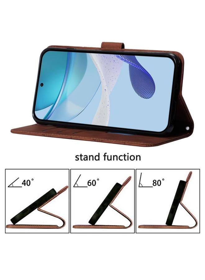 S-TOP Case For Huawei Nova 13 / Nova 12 Crossbody 3D Embossed Flip Leather Phone Case - Image 4