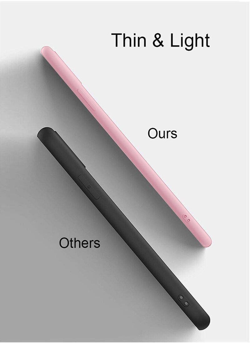 Wtech Samsung Galaxy A55 5G 2024 Premium Soft Liquid Silicone Case Cover (MCRPSN) - Hot Pink  - Image 2