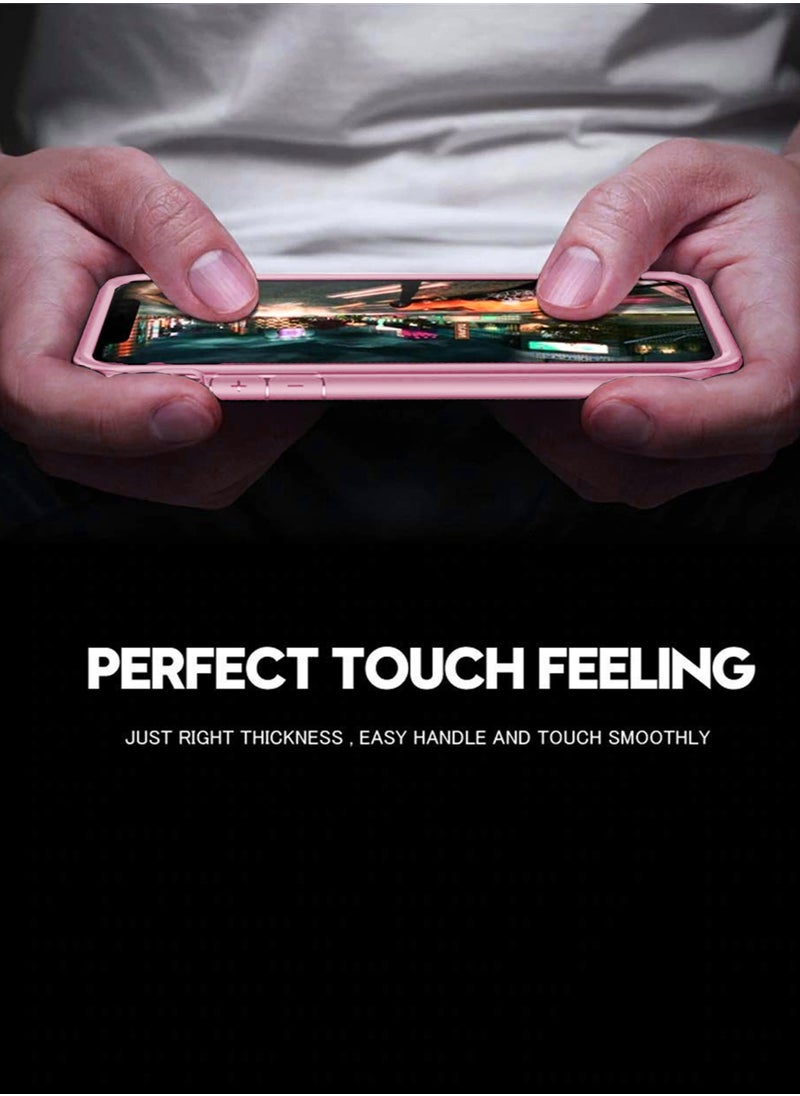 Wtech Samsung Galaxy A55 5G 2024 Premium Soft Liquid Silicone Case Cover (MCRPSN) - Hot Pink  - Image 3