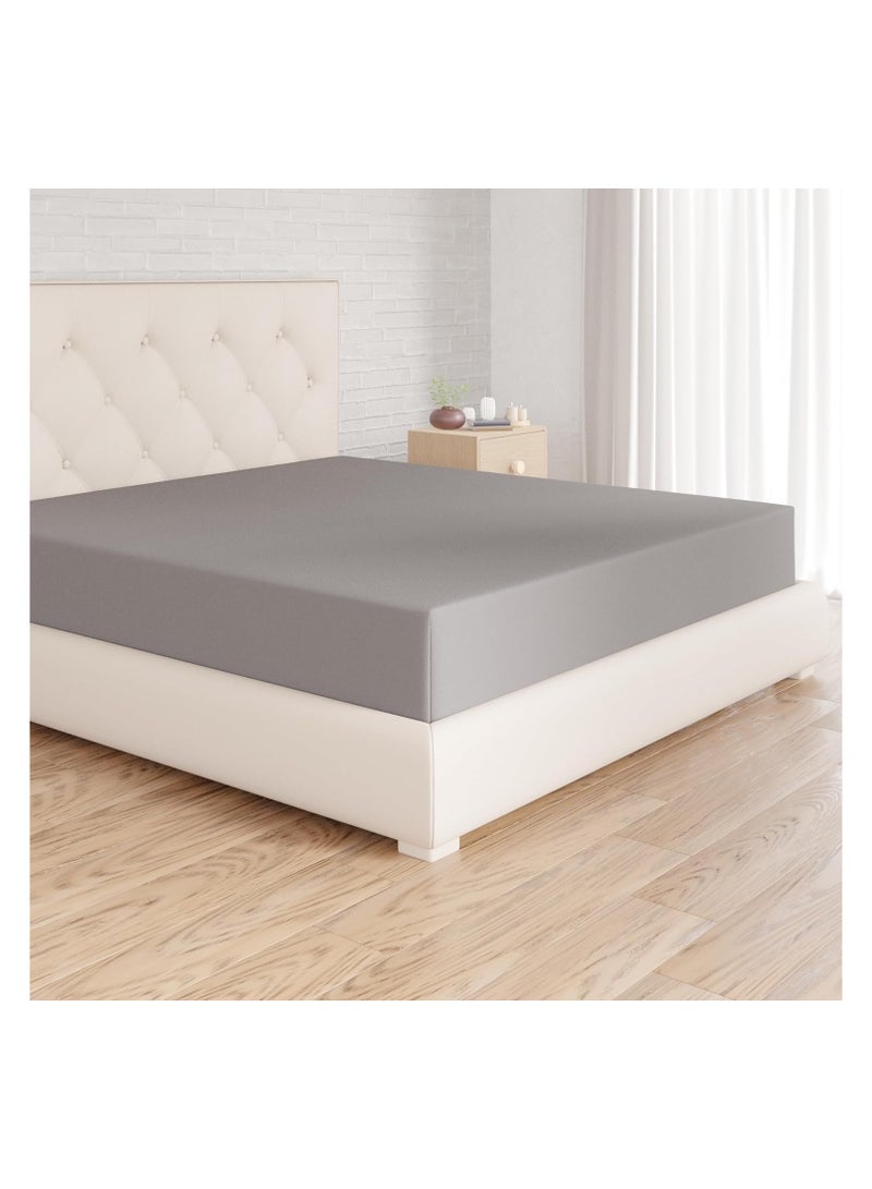 Yahor Queen Size Bed Sheet Set 100% Cotton Premium Quality 180x200+20cm - Image 1