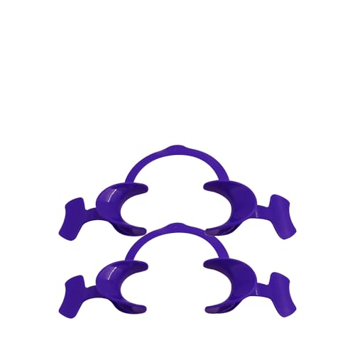 Dentosmile Flexi Eco Cheek Retractors Mouth Opener with Wings in Purple Colour - Large (2) - Image 3