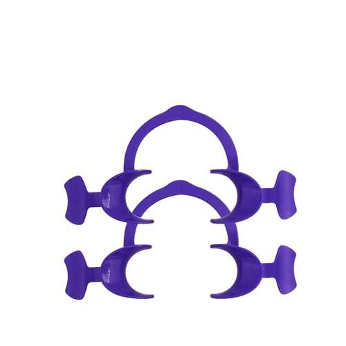 Dentosmile Flexi Eco Cheek Retractors Mouth Opener with Wings in Purple Colour - Large (2) - Image 1