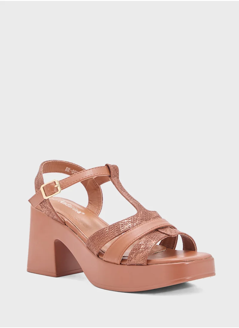 Andarina Platform Heeled Sandal